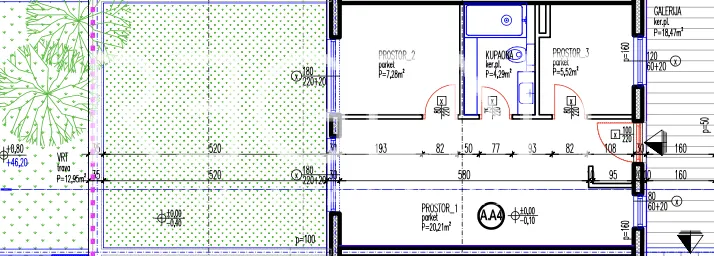 Split, Mejaši - Poslovni prostor/ured na frekventnoj lokaciji, 40 m2