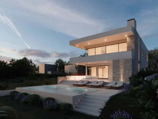 Primošten – Luksuzna vila s infinity bazenom, 450 m2 novogradnja