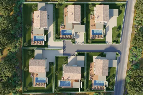 Istra, Višnjan - Prekrasna vila u luksuznom naselju 155 m2