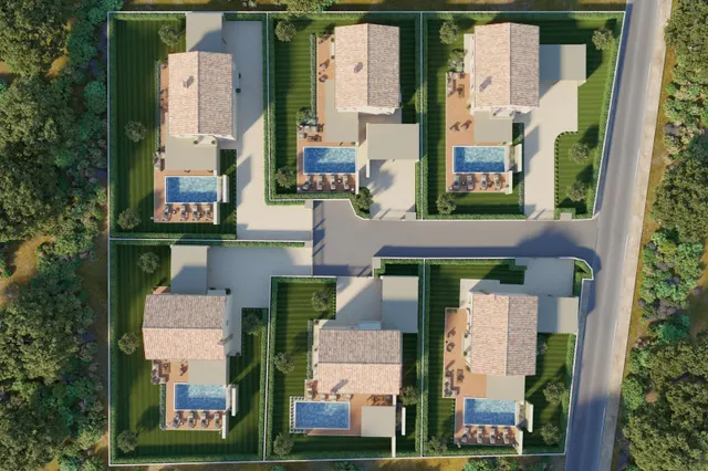 Istra, Višnjan - Prekrasna vila u luksuznom naselju 155 m2
