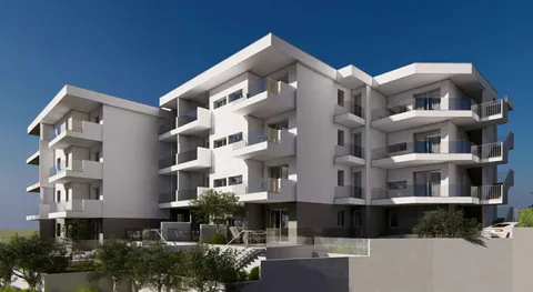 Trogir, Seget Donji – Dvosoban stan s balkonom 52 m2, novogradnja