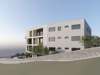 Korčula, Vela Luka - Ekskluzivni stan u izgradnji prvi red uz more 118 m2