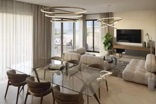 Split, Meje - Moderan trosoban stan s terasom u stambenoj zgradi u izgradnji 103 m2