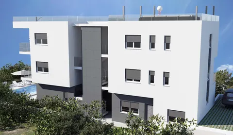 Trogir, Čiovo - Dvosoban stan NOVOGRADNJA 58 m2