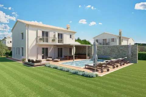 Istra, Višnjan - Prekrasna vila u luksuznom naselju 155 m2