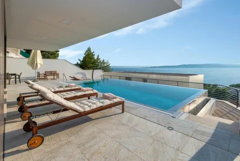 Makarska, Baška Voda - Luksuzna vila 400 m2 s pogledom na more