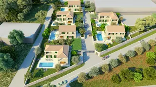Brač, Bol - Građevisnko zemljište s projektom za izgradnju vila