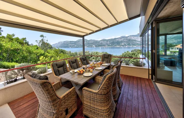 Korčula - Moderne dizajnerske vile s pogledom na more