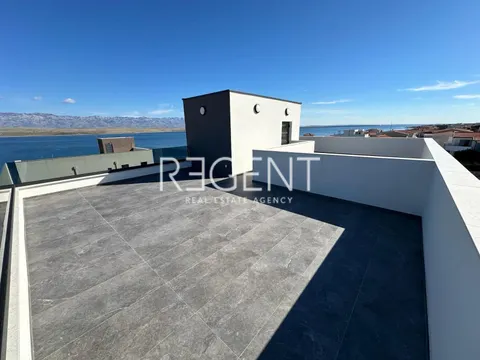 Zadar, Vir - Luksuzni penthouse 50m od mora 136 m2