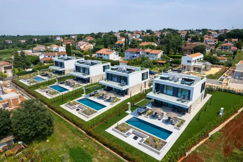 Istra, Vodnjan - Luksuzne vile u izgradnji