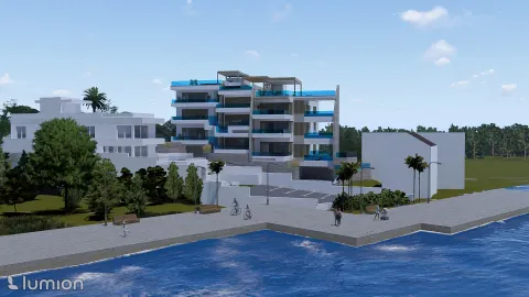 Šibenik, Grebaštica - Trosoban stan s bazenom 115 m2 NOVOGRADNJA