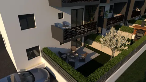 Trogir – Dvosoban stan s balkonom 56 m2 NOVOGRADNJA