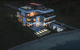 Sukošan – Luksuzno moderni penthouse s krovnom terasom i bazenom 193 m2