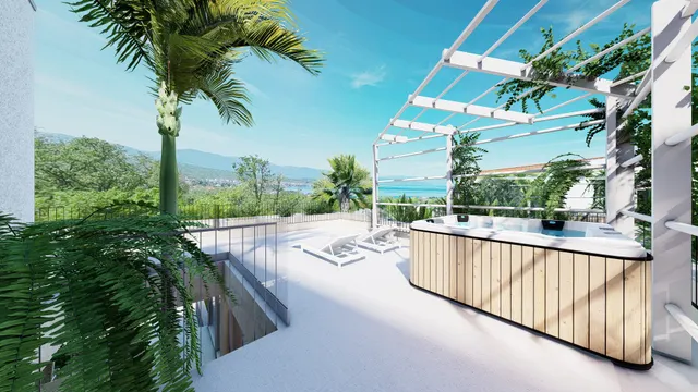 Luksuzna Vila Krk, Malinska – Vila V u sklopu resorta