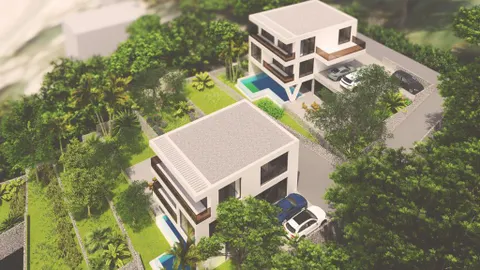 Omiš, Lokva Rogoznica - Moderna vila u izgradnji s pogledom na more 277 m2