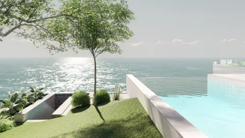 Opatija - Građevinsko zemljište s projektom i dozvolom prvi red uz more
