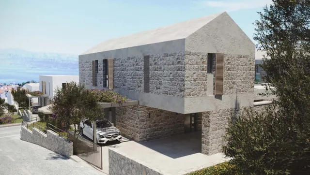 Brač, Supetar - Vila s bazenom u luksuznom kompleksu 280 m2
