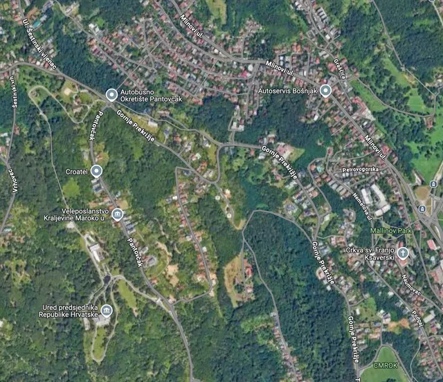 Zagreb, Gornje Prekrižje - Građevinsko zemljište 5900 m2