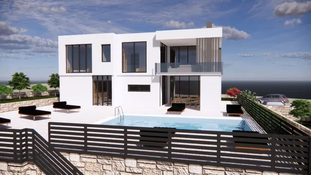 Split, Klis - Zemljište 1800 m2 s projektom za dvije vile