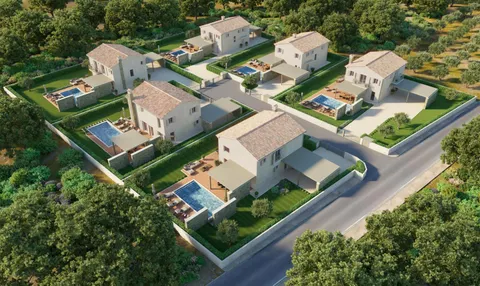 Istra, Višnjan - Prekrasna vila u luksuznom naselju 155 m2