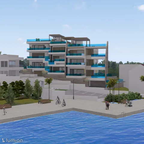 Šibenik, Grebaštica - Trosoban stan s bazenom 115 m2 NOVOGRADNJA