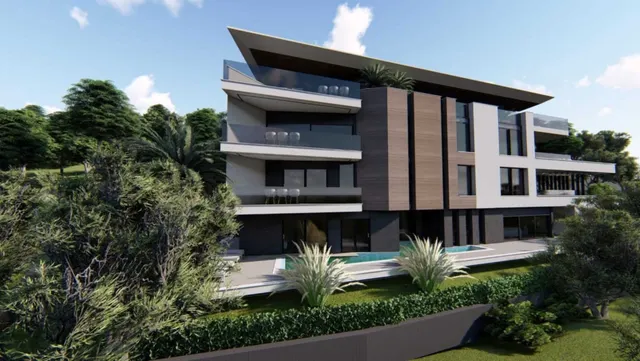 Opatija, Ičići – Luksuzan stan s bazenom 180m2