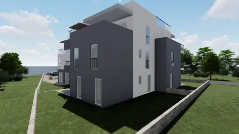 Vodice, Srima - Poslovni prostor u prizemlju zgrade 92 m2