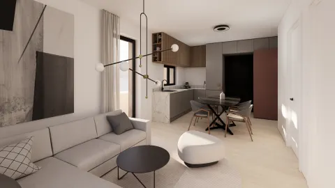 Zagreb, Črnomerec - četverosoban stan s balkonom i loggiom 82 m2