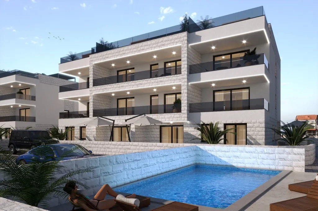 Zadar, Privlaka - Luksuzno naselje od tri stambene vile 70 m od mora
