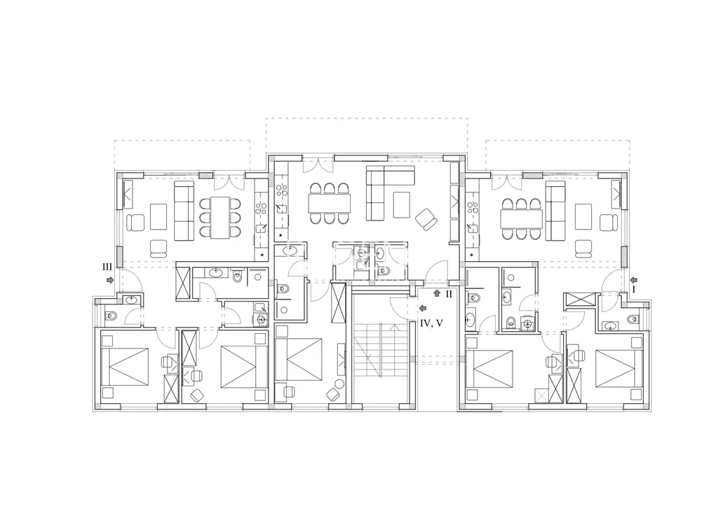 Poreč, Vranići – Dvosoban stan u prizemlju 90,44 m2