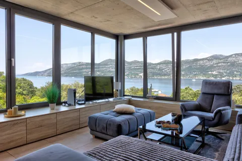 Korčula - Moderne dizajnerske vile s pogledom na more