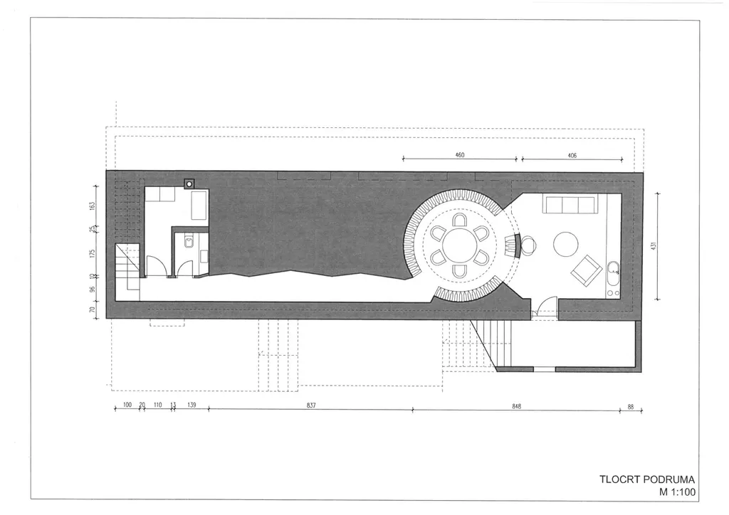Zagreb, Centar - poslovni prostor 266 m2 prodaja