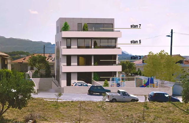 Split, Solin - Dvosoban stan 86 m2 NOVOGRADNJA
