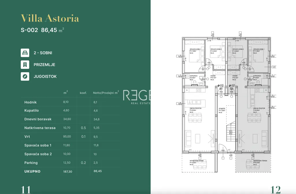 Zadar, Privlaka - Trosoban stan u stambenom naselju blizu mora 86 m2, novogradnja