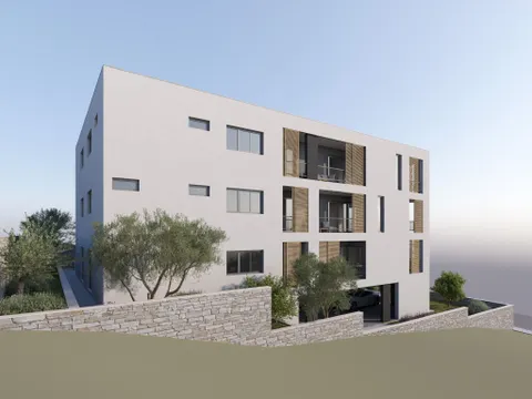 Korčula, Vela Luka - Ekskluzivni stan u izgradnji prvi red uz more 118 m2