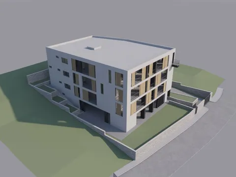 Korčula, Vela Luka - Ekskluzivni stan u izgradnji prvi red uz more 118 m2