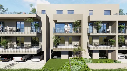 Trogir – Dvosoban stan u blizini centra s vrtom 85 m2 novogradnja