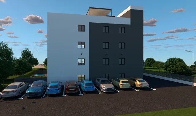 Trogir, Okrug Gornji – Dvosoban penthouse s krovnom terasom 77 m2 novogradnja