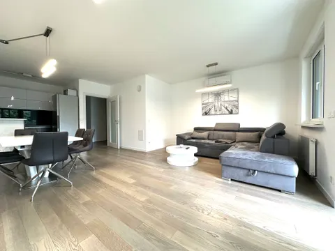 Zagreb, Bundek, Meandar - Moderan trosoban stan za najam, Novogradnja 80 m2