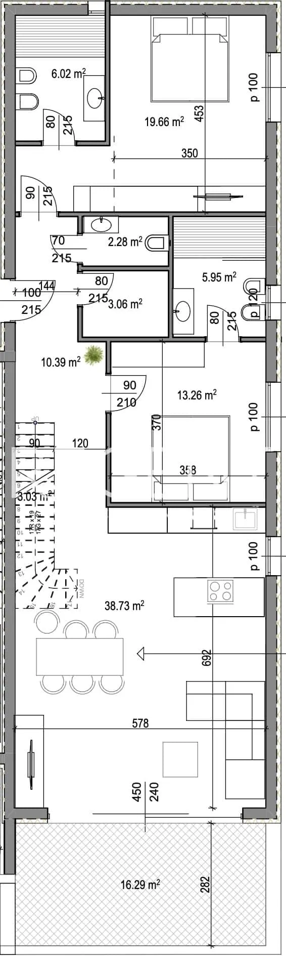 Istra, Rovinj – Luksuzan penthouse u novogradnji 188,37 m2