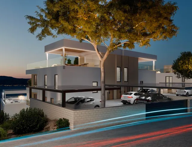 Trogir, Čiovo - Apartman u luksuznom apartmanskom naselju u blizini mora 61 m2