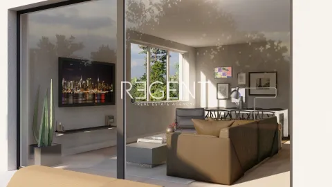 Zagreb, Remete - Moderan trosoban stan s vrtom u stambenoj novogradnji 125 m2