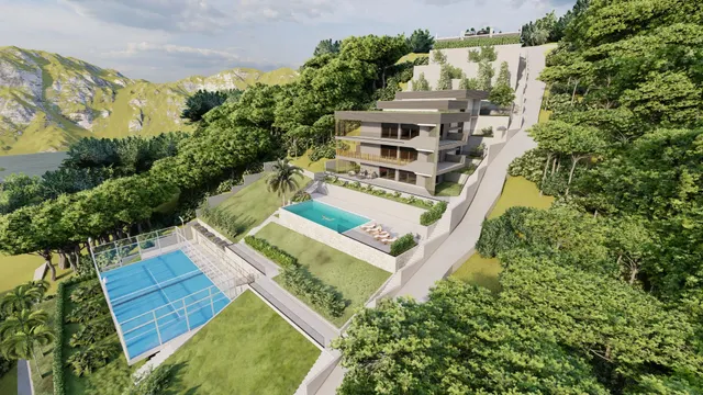 Omiš, Borak – Zemljište s projektom za izgradnju tri luksuzne vile 2460m2