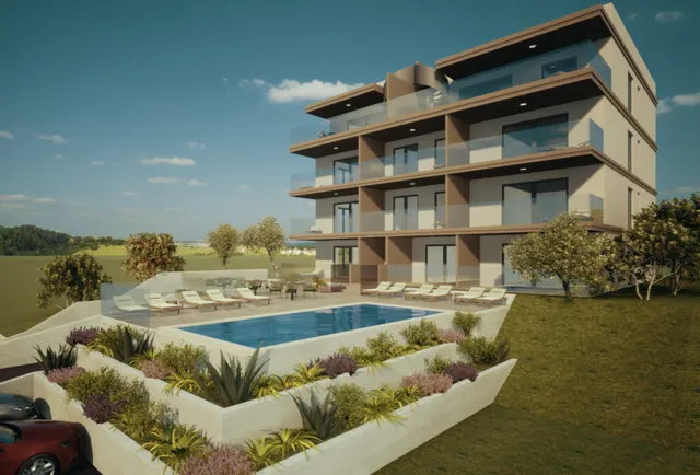 Primošten - Moderan trosoban stan na vrhunskoj lokaciji 84 m2