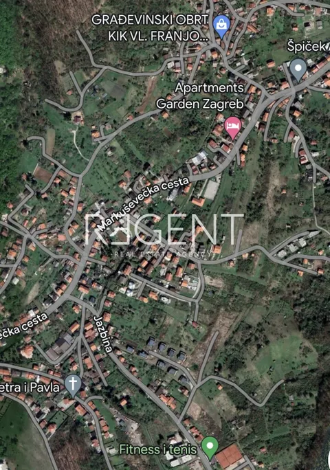 Zagreb, Gračani - Građevinsko zemljište 3210 m2