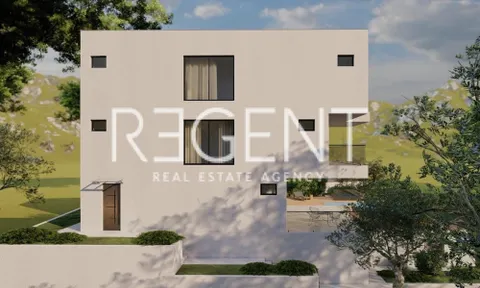 Šibenik, Rogoznica- Zemljište s projektom za izgradnju dvije luksuzne vile 1741m2