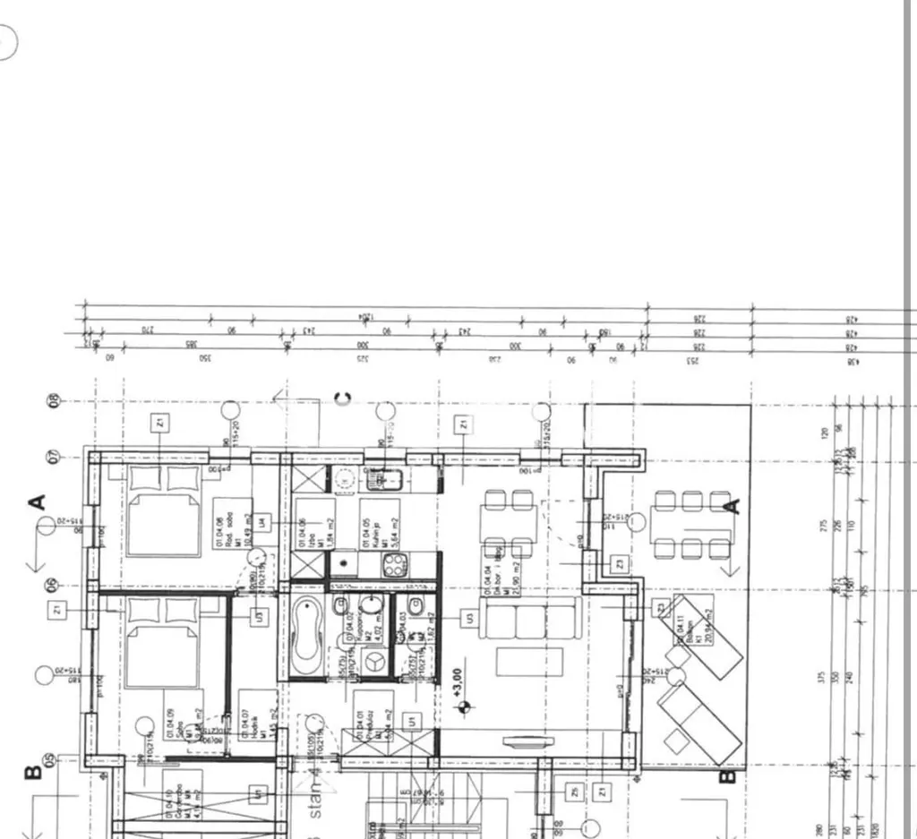 Zadar, Sukošan - Moderan trosoban stan 81 m2, Novogradnja