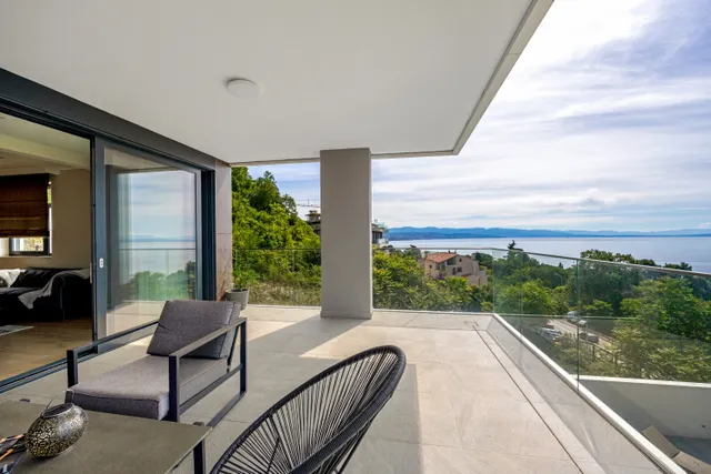 Kvarner, Opatija, Centar - Luksuzan četverosoban stan 107 m2, NOVOGRADNJA