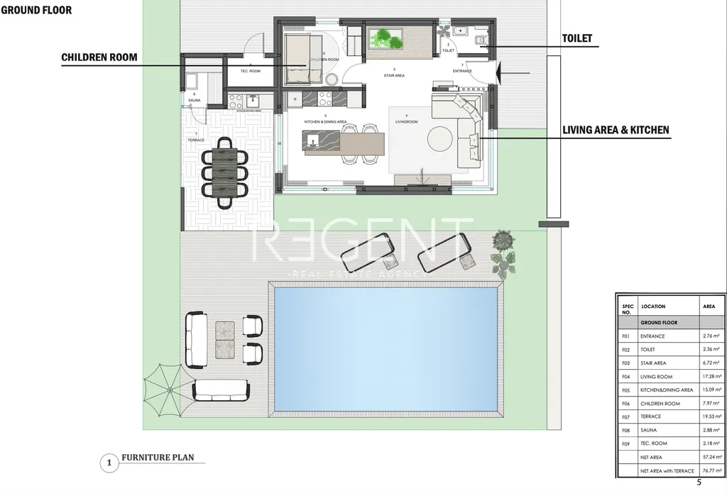 Istra, Poreč - Moderna vila s bazenom 165 m2