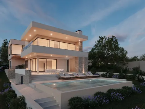 Primošten – Luksuzna vila s infinity bazenom, 450 m2 novogradnja